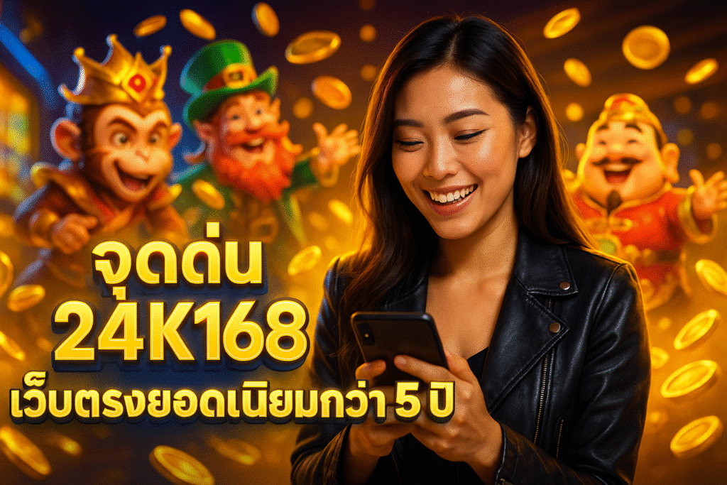 จุดเด่น 24K168 เว็บตรงยอดนิยมกว่า 5 ปี