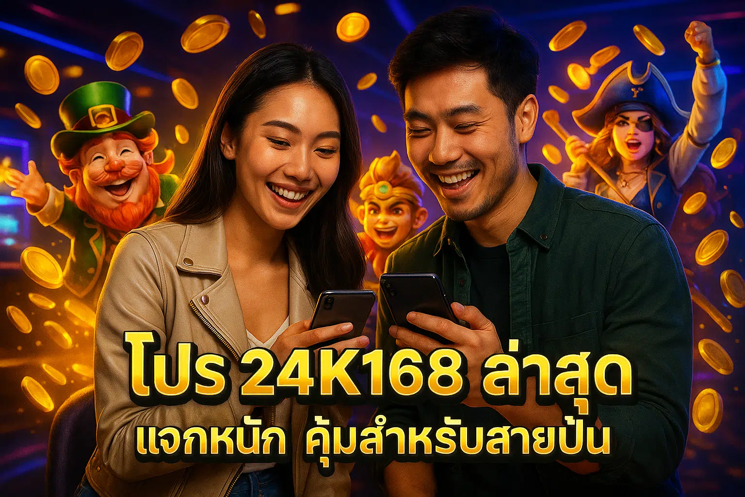 โปร 24K168 ล่าสุด แจกหนัก คุ้มสำหรับสายปั่น