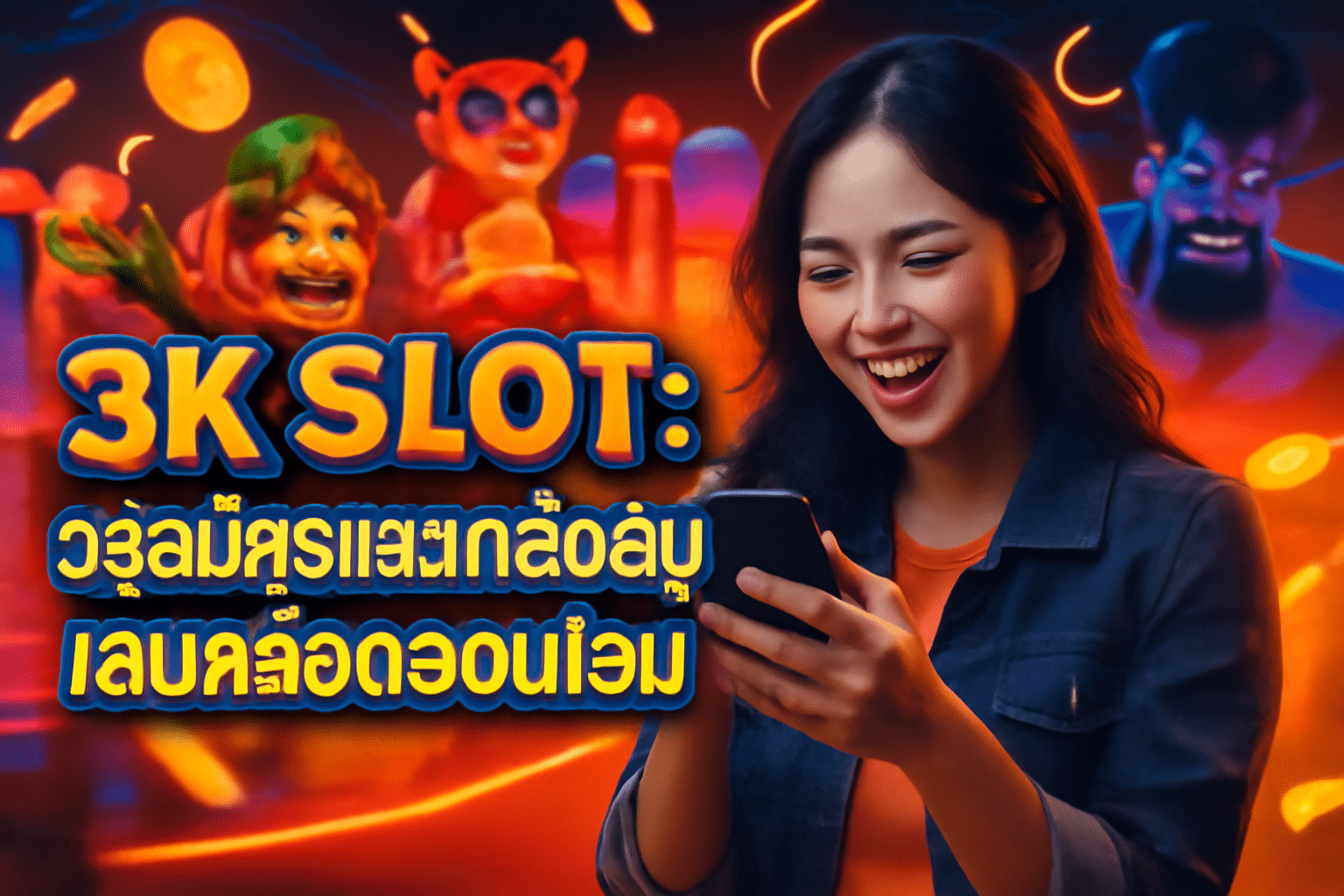 รีวิว 3K SLOT: วิธีสมัครและเคล็ดลับเล่นสล็อตออนไลน์